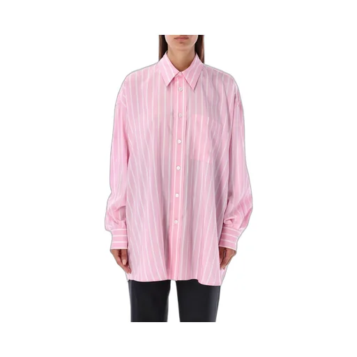 Striped Oversize-Fit Shirt