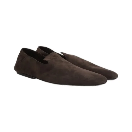 Square Toe Slip-On Flat Shoes