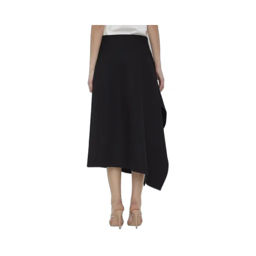 Asymmetric Midi Skirt