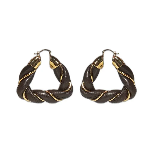 Woven Hoop Earrings