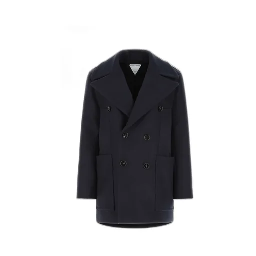 Curved Shape Felted Coat
