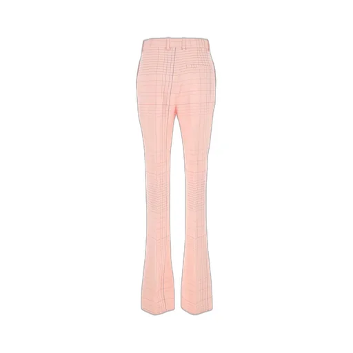 Flared Stretched Trousers