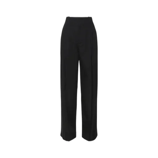 High-Rise Straight Leg Trousers