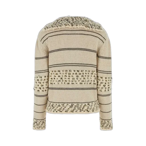 Striped V-Neck Jumper