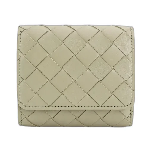 Intrecciato Tri-Fold Wallet