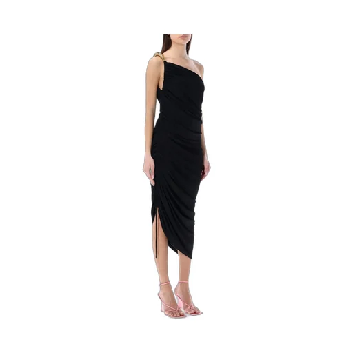 One-Shoulder Midi Dress