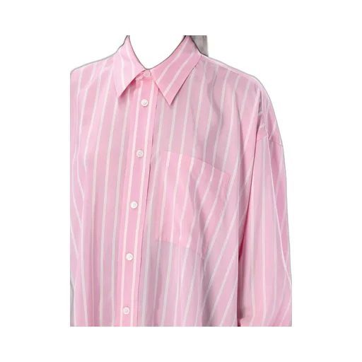 Striped Oversize-Fit Shirt