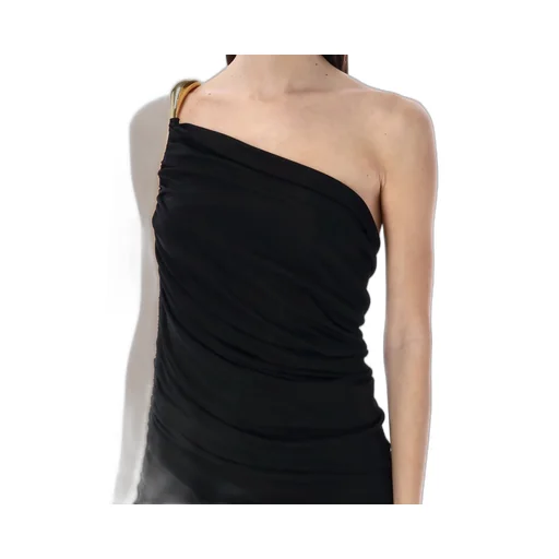 One-Shoulder Midi Dress