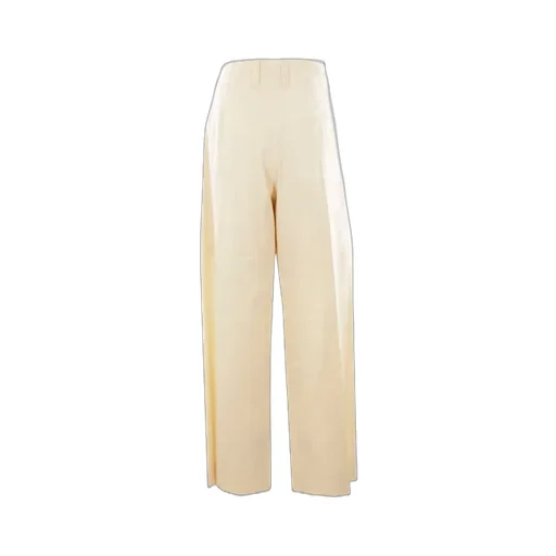 Pleated Wide Leg Trousers