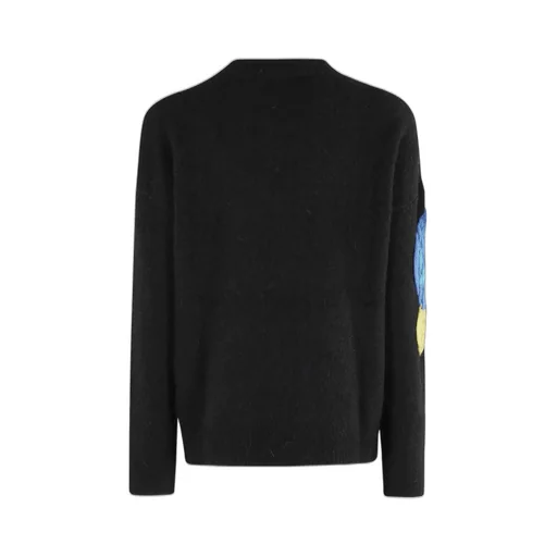 Floral Printed Crewneck Jumper
