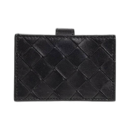 Intrecciato Accordion Card Holder