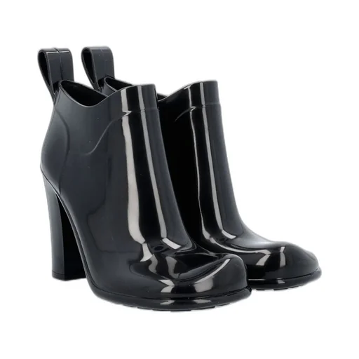 Shine Heeled Ankle Boots