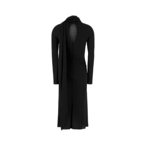 Long-Sleeve Midi Dress