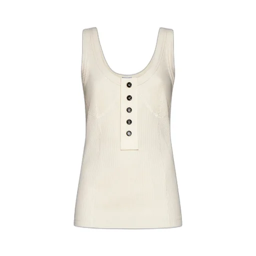 Sleeveless Rib Knit Top