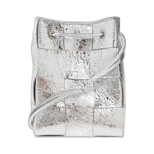 Cassette Strapped Mini Bucket Bag