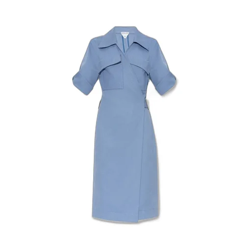 Twill Midi Dress