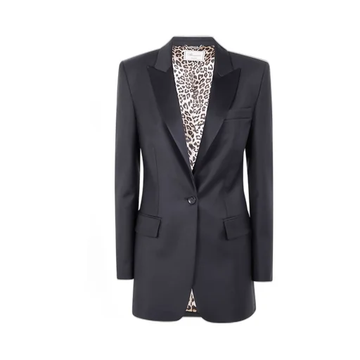 Single-Breasted Tailored Blazer