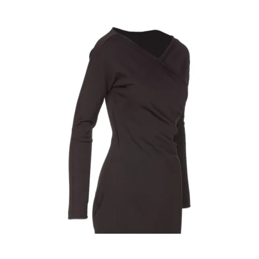 Long-Sleeved Wrap Dress