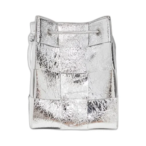 Cassette Strapped Mini Bucket Bag