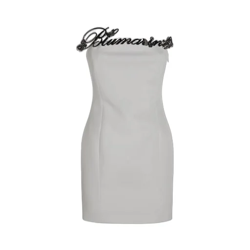 Logo Lettering Mini Dress