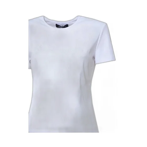 Logo Embroidered Crewneck Knitted T-Shirt