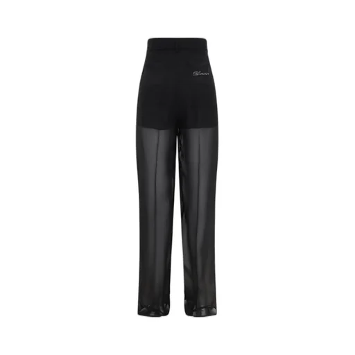 See Through Georgette Pants
