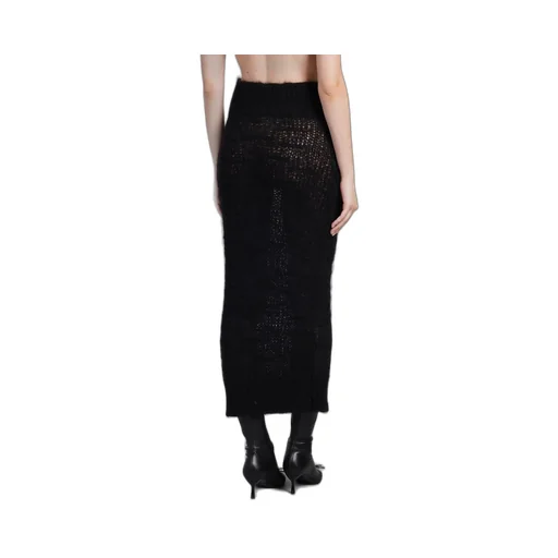 Brushed Knitted Maxi Skirt