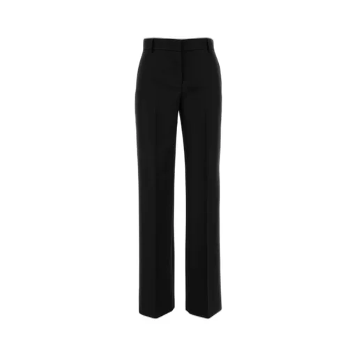Straight-Leg Tailored Pants