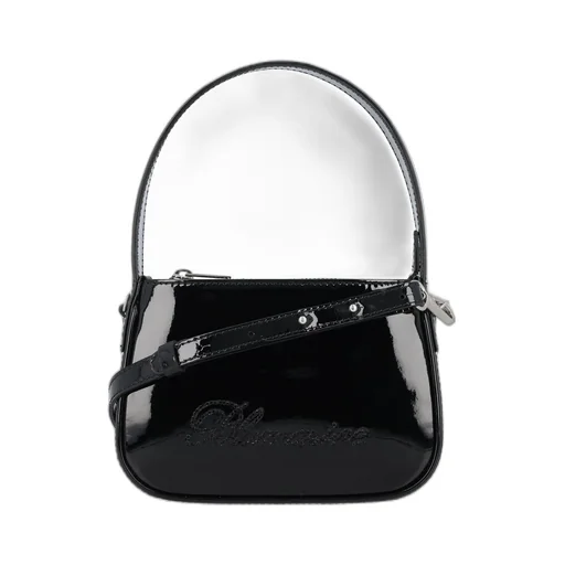Logo Embellished Zipped Tote Bag