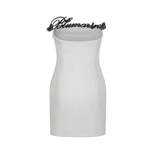 Logo Lettering Mini Dress