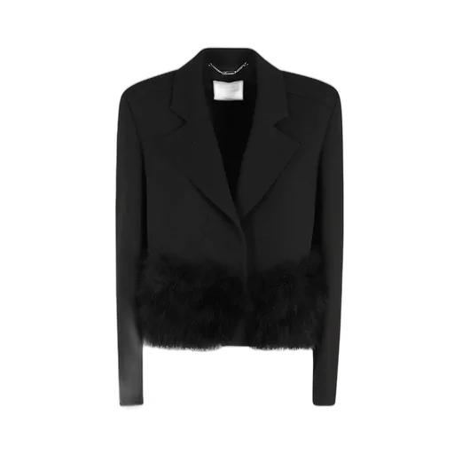Single Breasted Peak Lapel Blazer