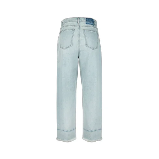 Logo Patch Straight-Leg Jeans