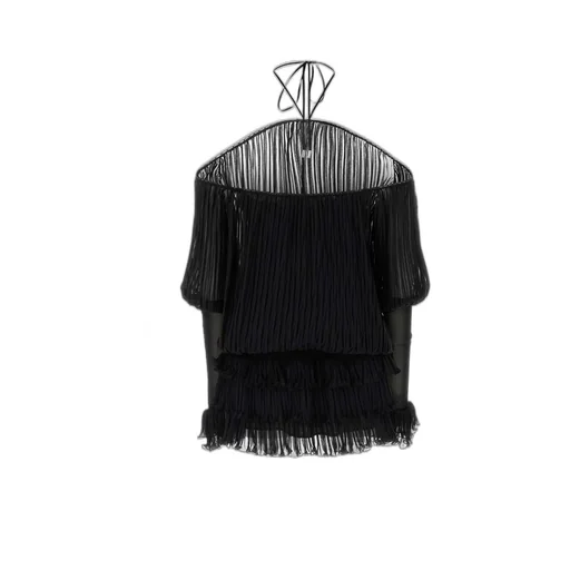 Chiffon Pleated Dress