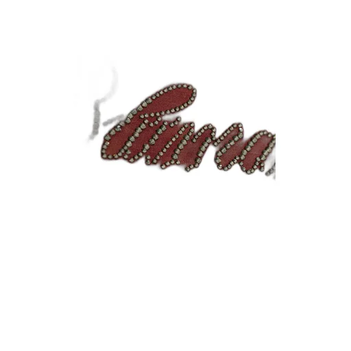 Embellished Embroidery Tulle T-Shirt