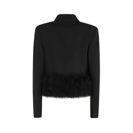 Single Breasted Peak Lapel Blazer