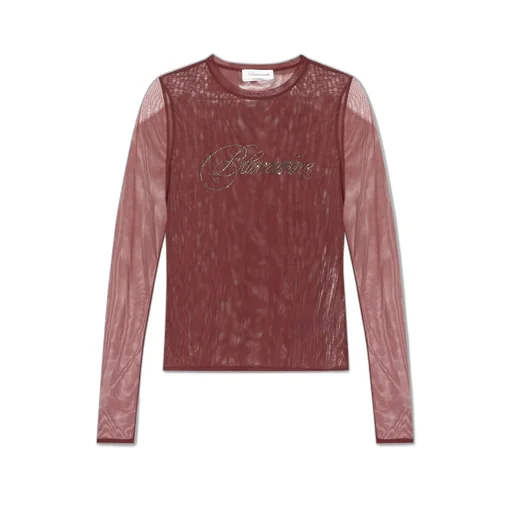 Embellished Embroidery Tulle T-Shirt