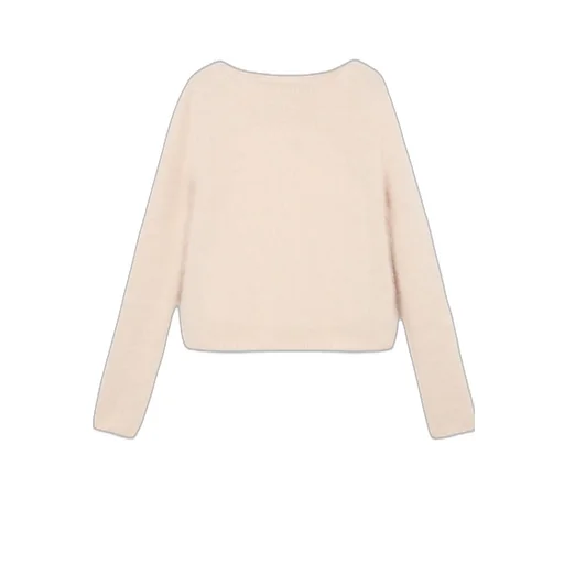 Heart-Detail Crewneck Knitted Jumper