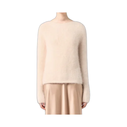 Heart-Detail Crewneck Knitted Jumper