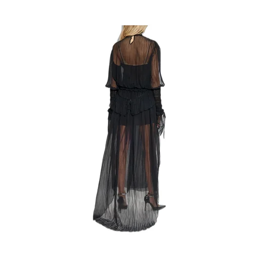 Ruffled Sheer Dress