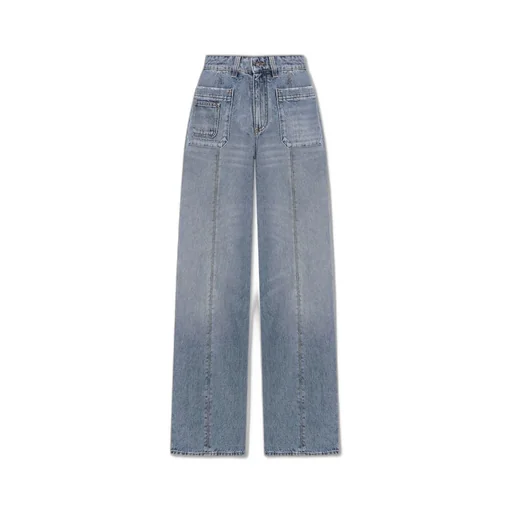 Signature Wide-Leg Jeans