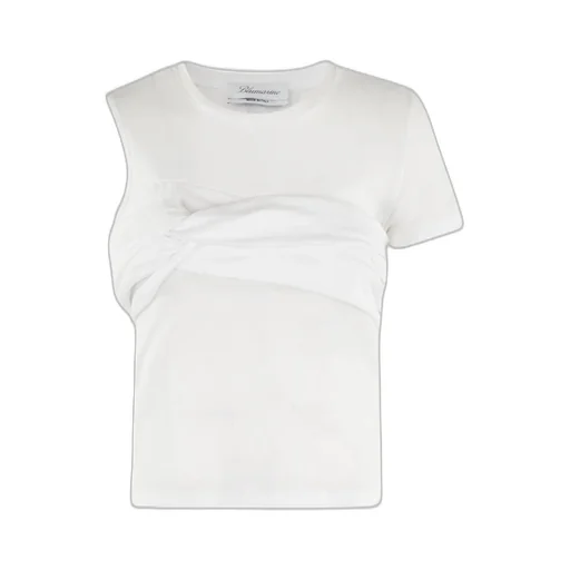 Twist-Detailed Crewneck T-Shirt