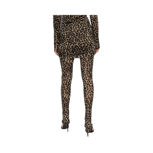 Chic Patterned Slim Pants