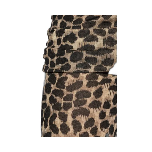 Chic Patterned Slim Pants