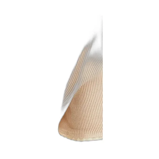 Logo Embellished Ribbed T-Shirt