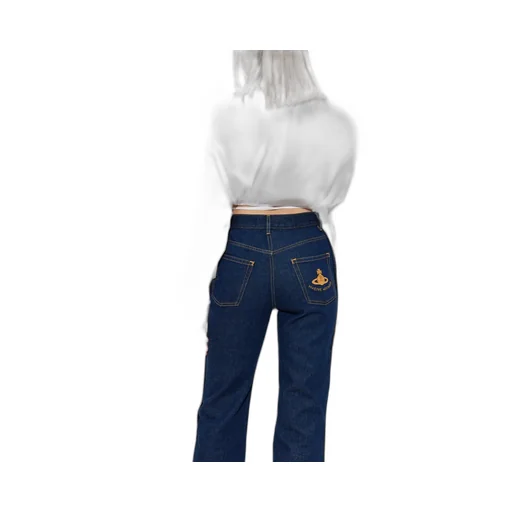 Laced Long-Sleeved Cropped Shirt
