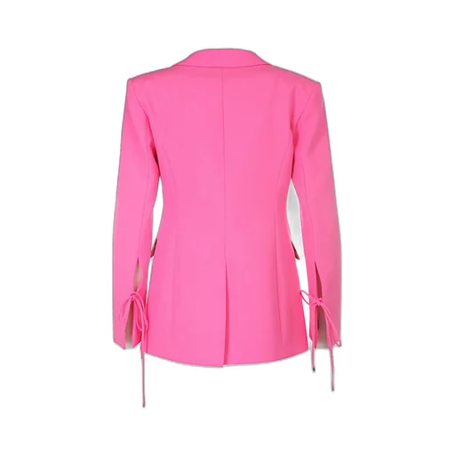 Tie Detailed Jacket