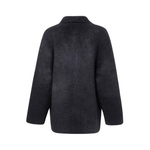 Double-Breasted Fur Jacket
