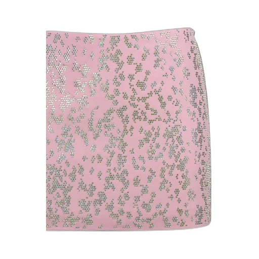 Embroidered Mini Skirt