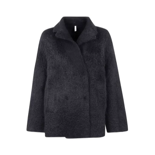 Double-Breasted Fur Jacket