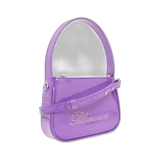Logo Embellished Zipped Tote Bag
